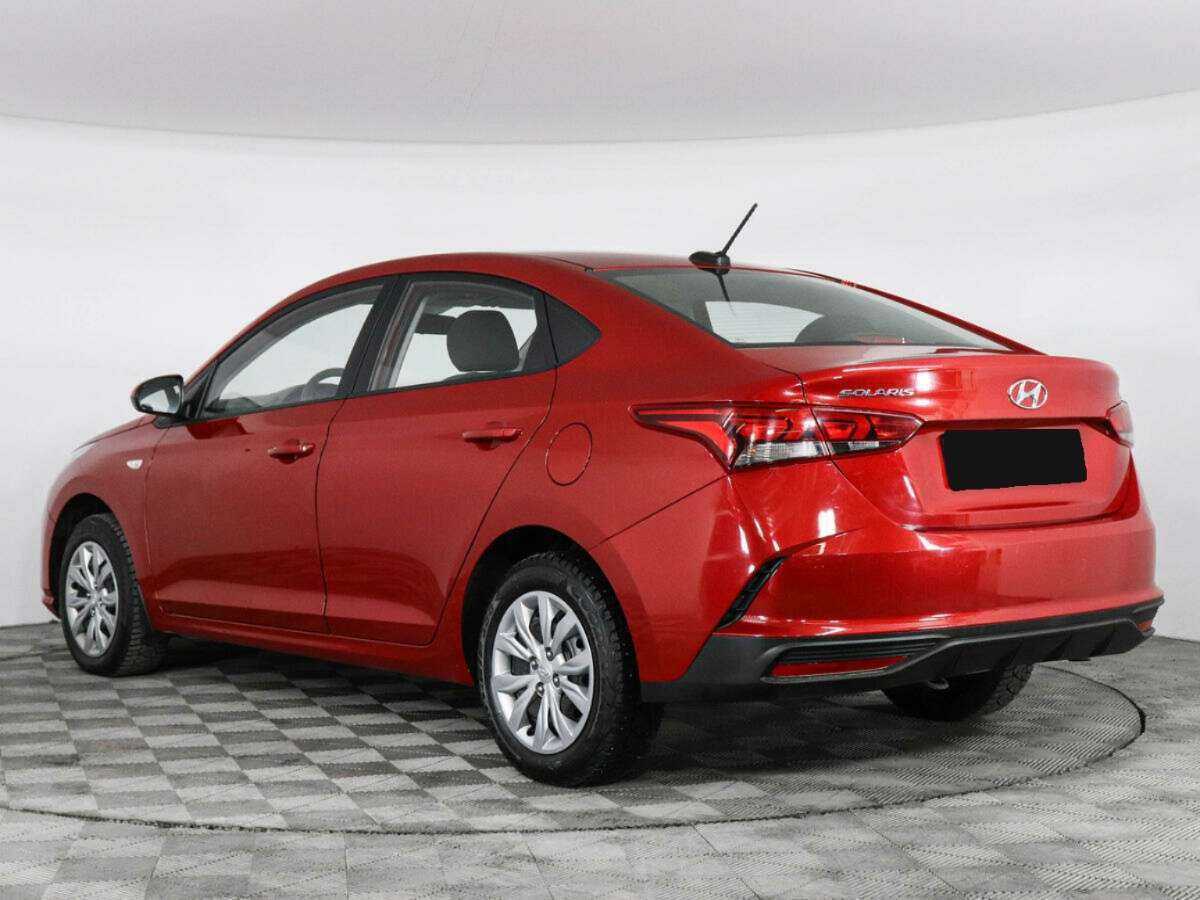 Hyundai Solaris с пробегом — 2021 год. Фото: #5