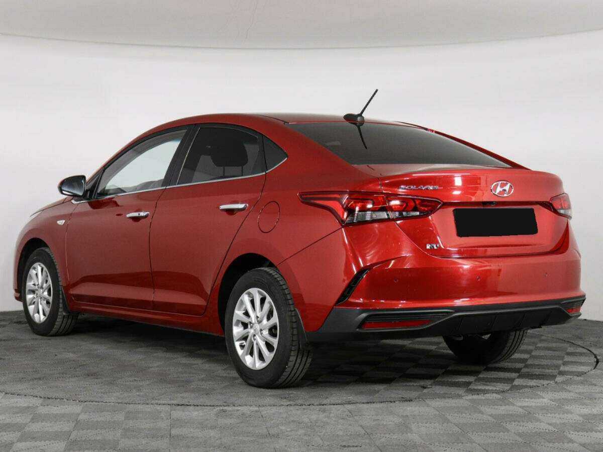 Hyundai Solaris с пробегом — 2021 год. Фото: #5