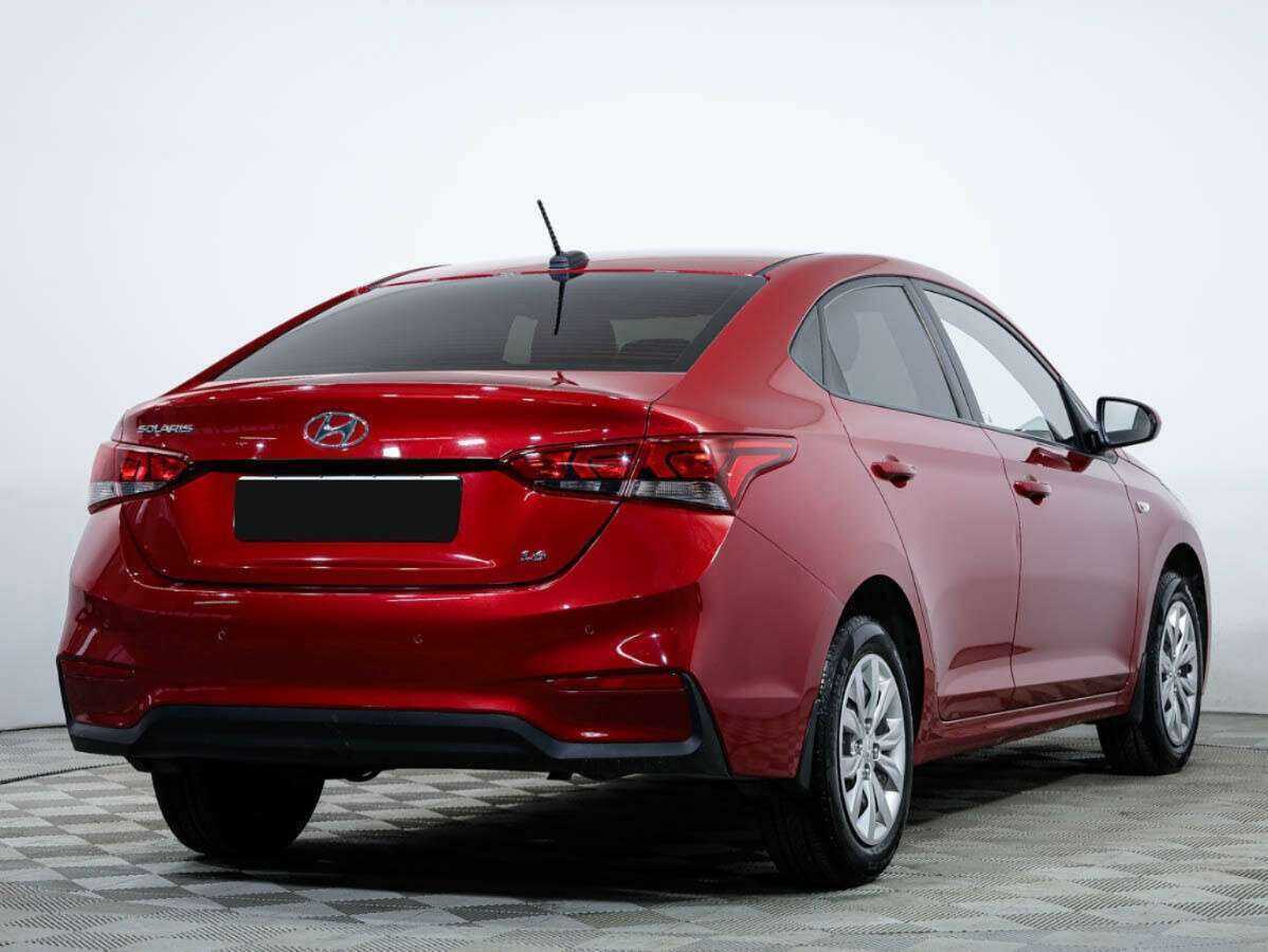 Hyundai Solaris с пробегом — 2017 год. Фото: #3