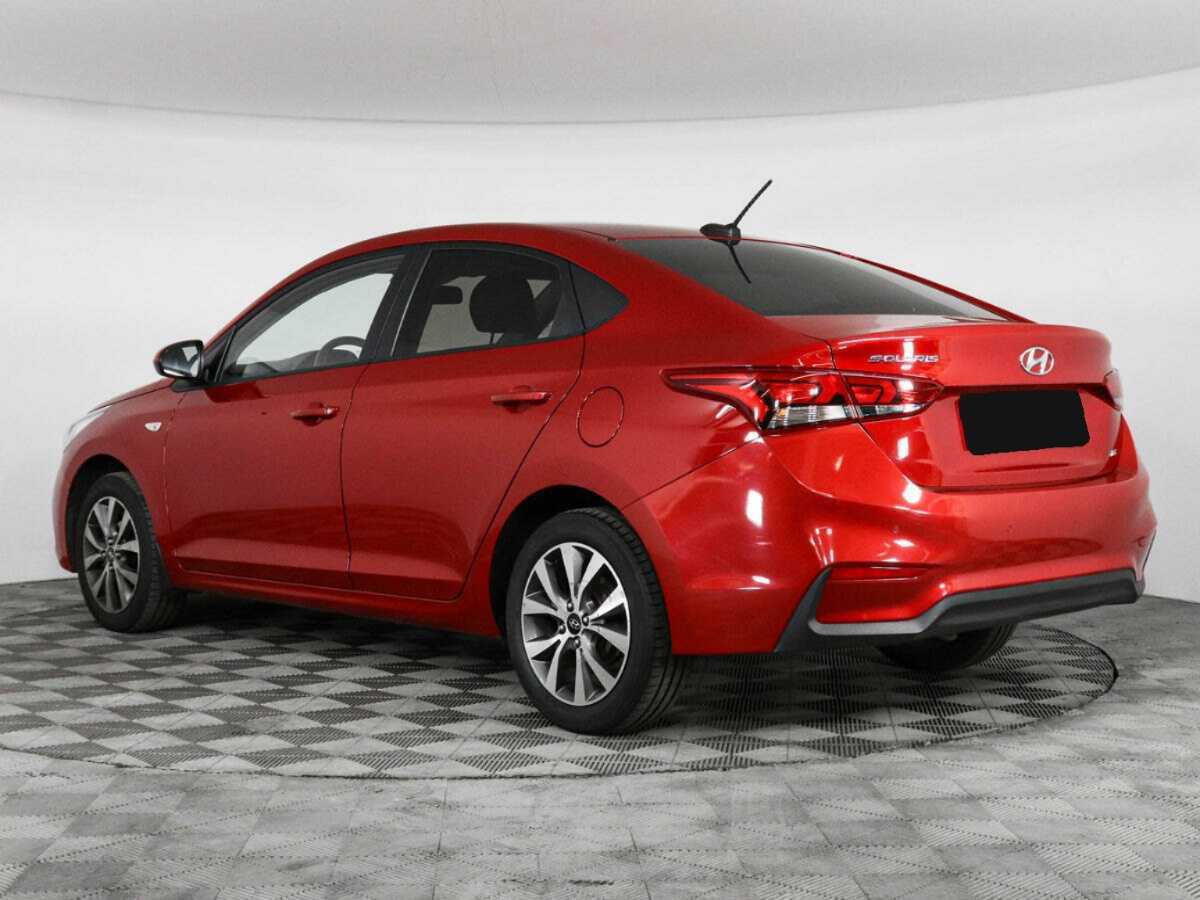 Hyundai Solaris с пробегом — 2019 год. Фото: #6