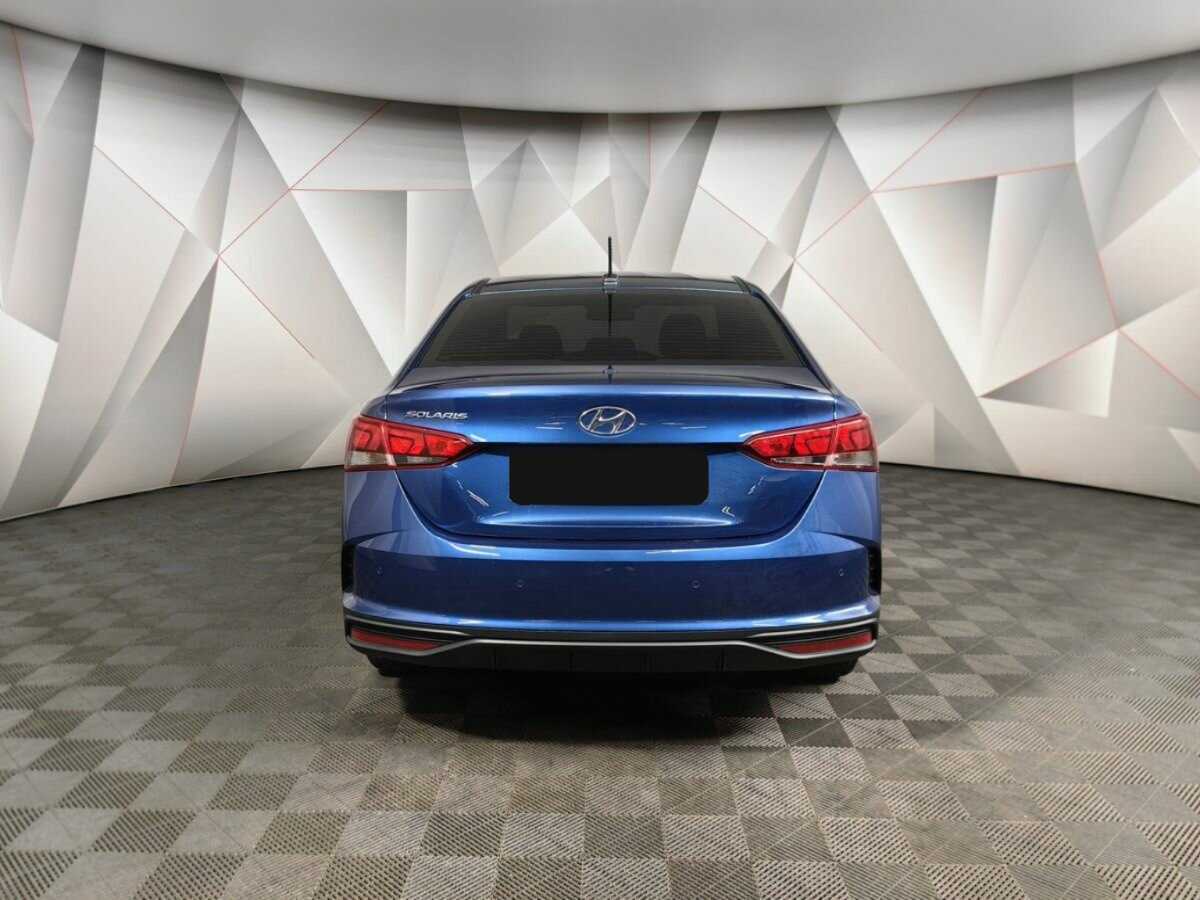 Hyundai Solaris с пробегом — 2022 год. Фото: #6