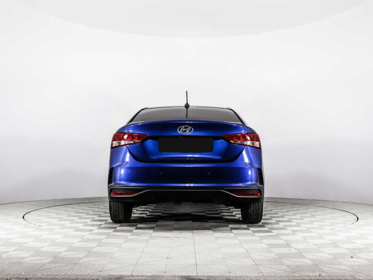 Hyundai Solaris с пробегом — 2021 год. Фото: #5