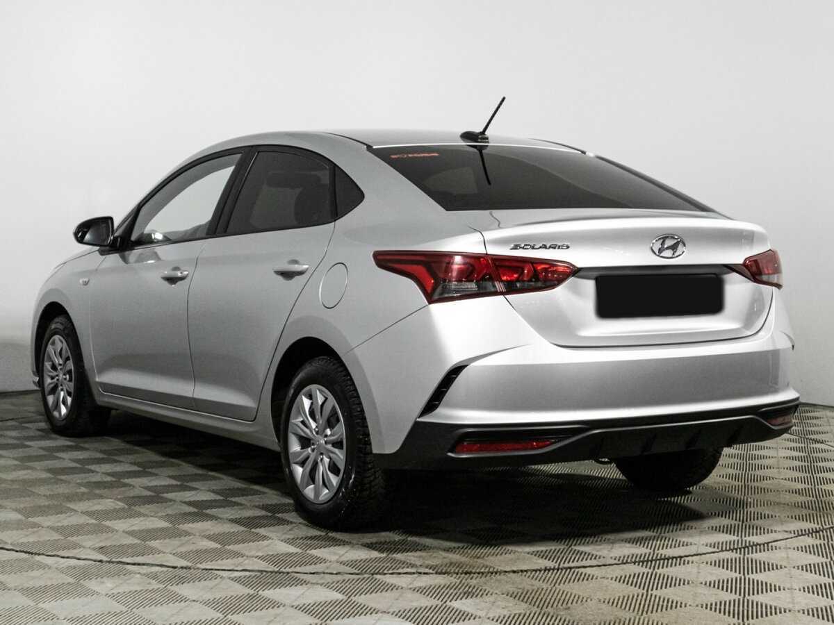 Hyundai Solaris с пробегом — 2022 год. Фото: #6