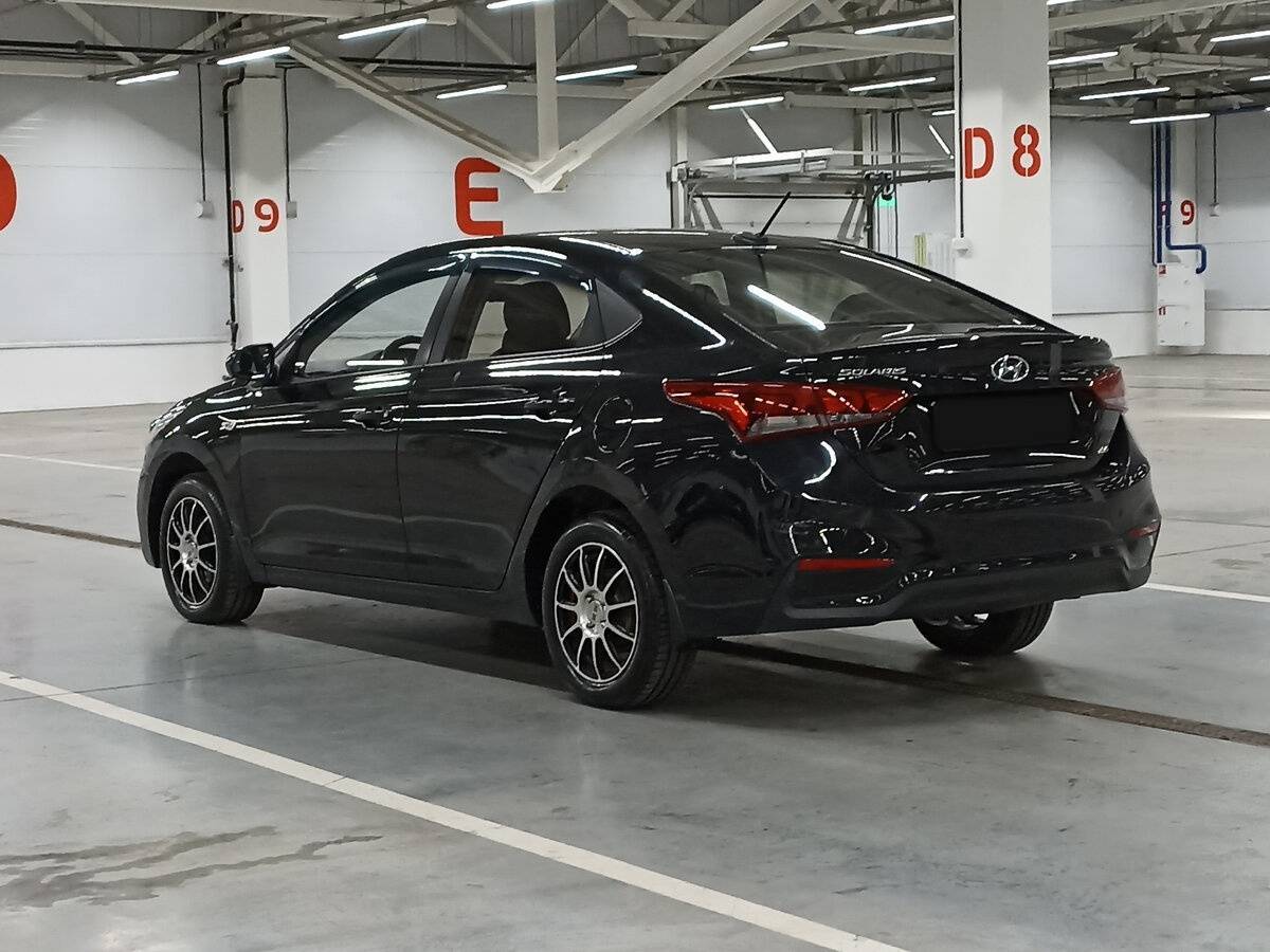 Hyundai Solaris с пробегом — 2018 год. Фото: #6