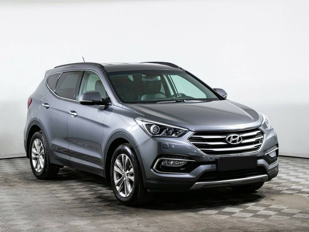 Hyundai Santa Fe с пробегом — 2016 год. Фото: #2