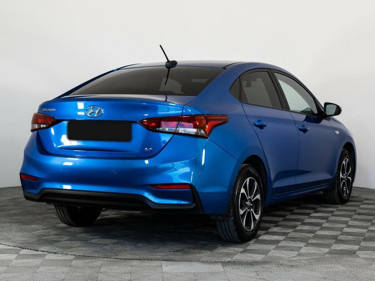 Hyundai Solaris с пробегом — 2018 год. Фото: #4